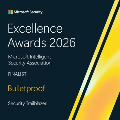Bulletproof Security Trailblazer 2026 Finalist (CNW Group/Bulletproof, A GLI Company)